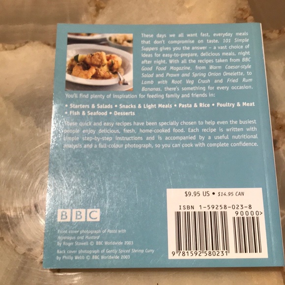 Book: 101 Simple Suppers Tried-And-Tested Recipes - Picture 2 of 3